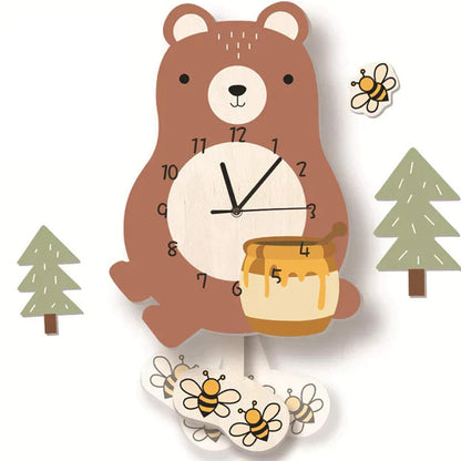 Rynx | WildTime - Artistic Animal Wall Clock