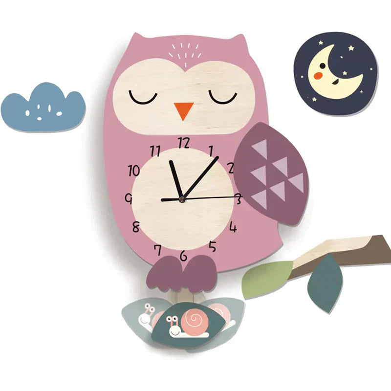 Rynx | Frendorf – Children's pendulum clock with animal designs