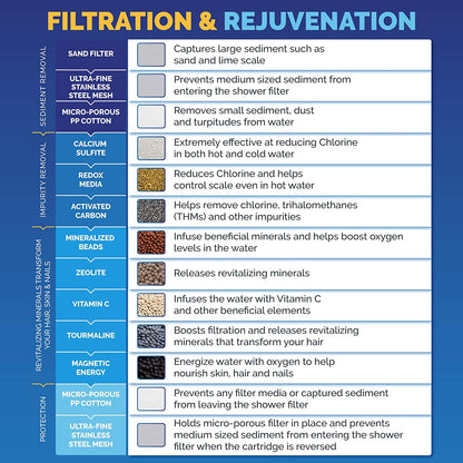 Rynx | AquaBliss High Output Revitalizing Shower Filter