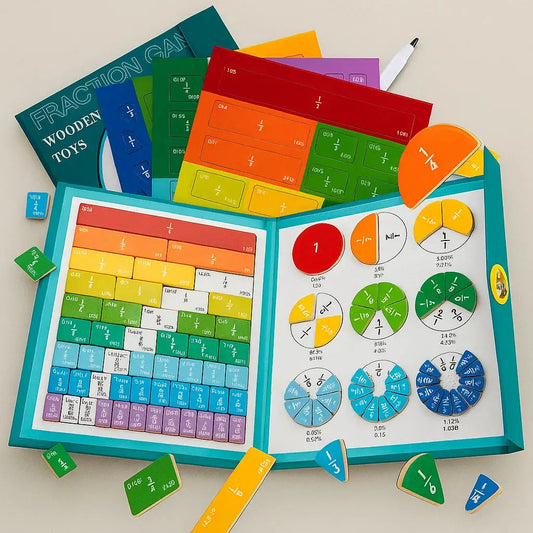 Rynx | Magnetic Break Learning Tiles — Interactive Math Set for Kids
