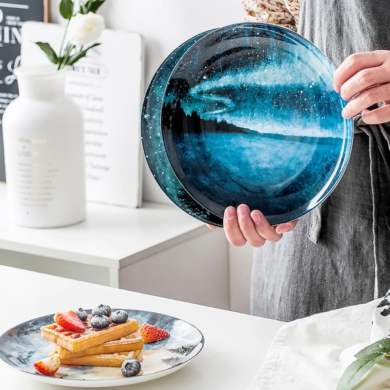 Rynx ceramic plate - Les nocturnes