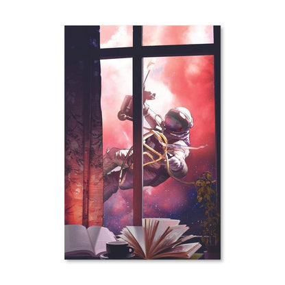 Rynx | Astronaut window Canvas