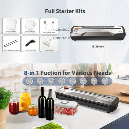 Rynx | Automatic food vacuum seal bags bundle machine
