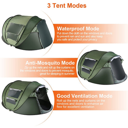 Rynx | Automatic Pop Up Camping Tent