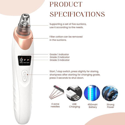 Rynx | Blackhead Remover Pore & Facial Pore Cleanse Vacuum