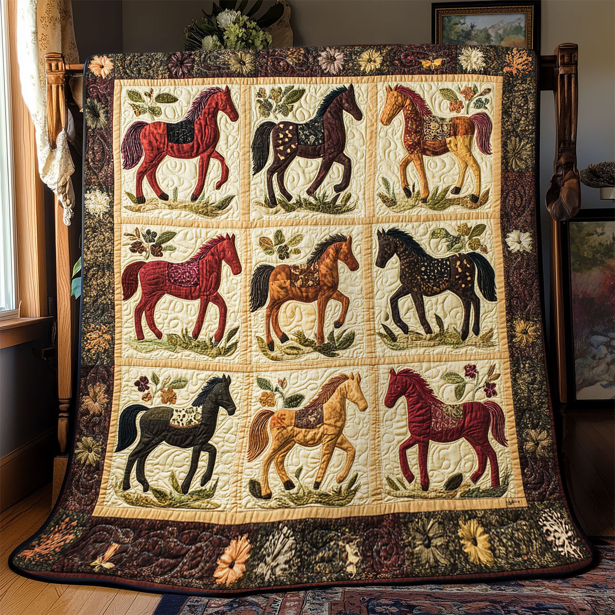Rynx | Pastoral Gallop Quilt