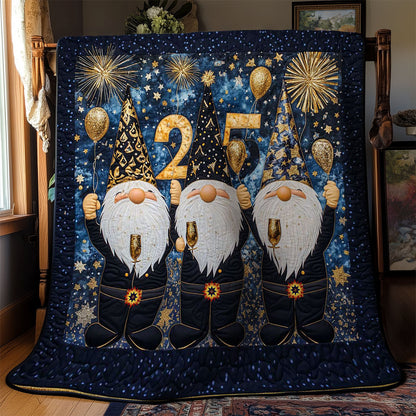 Rynx | Midnight Gnome Cheers Quilt