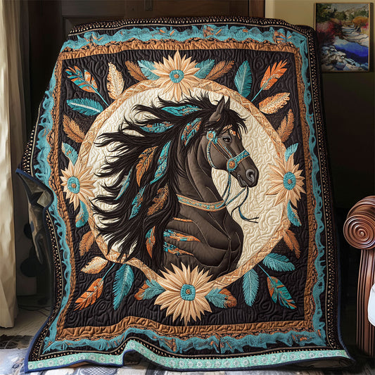 Rynx | Brown Horse Quilt