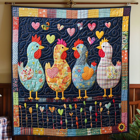 Rynx | Heart Hen Quilt