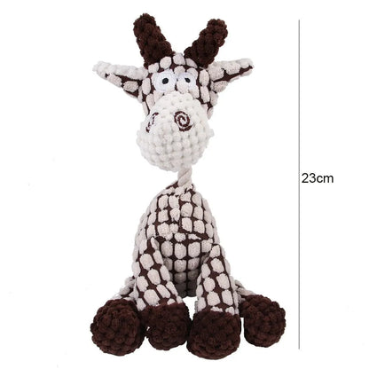 RYNX | ⏳Last Day For ⏳Squeaky Plush Toy For Dogs Giraffe