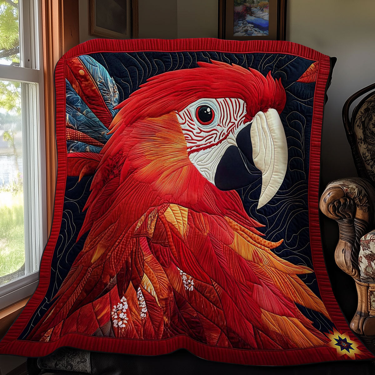 Rynx | Red Parrot Quilt