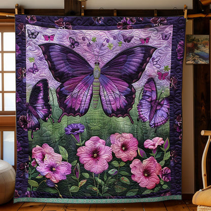 Rynx | Purple Butterflies Comforter
