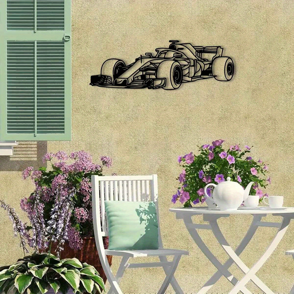 Rynx | RaceSculpt - Formula Racing Car Metal Wall Sculpture