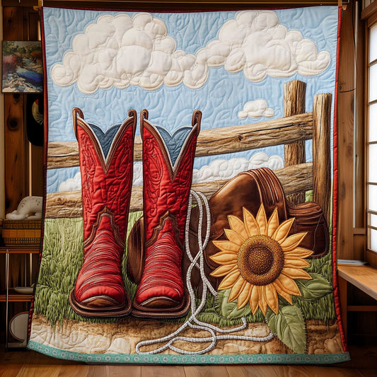 Rynx | Boots Sunflower Quilted Blankets
