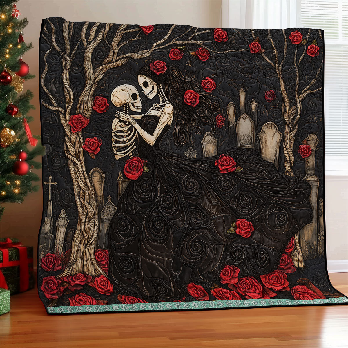 Rynx | Skull Quilted Blanket