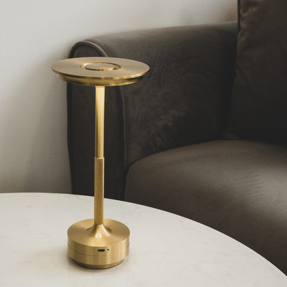 Rynx | Ambient Metallic Wireless Table Lamp