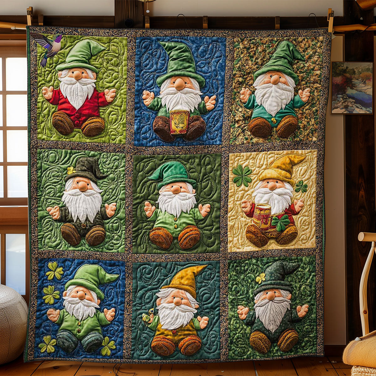 Rynx | Happy Gnome Quilt