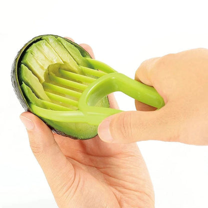 Rynx | 3 in 1 Avocado Slicer Shea Corer Butter Fruit Peeler Cutter Pulp Separator Plastic Knife Kitchen Appliances Vegetable Tools Kitchen Gadgets