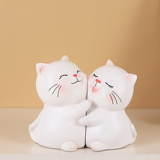 Rynx | LoveCats - Charming Cat Bookends - Perfect for Home & Office Decoration