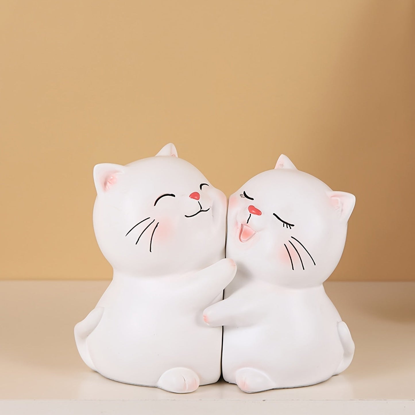 Rynx | LoveCats - Charming Cat Bookends - Perfect for Home & Office Decoration