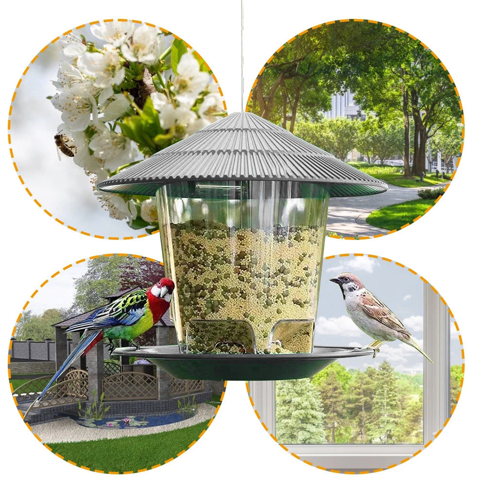 Rynx | Outdoor Garden Hanging Metal Birdhouse