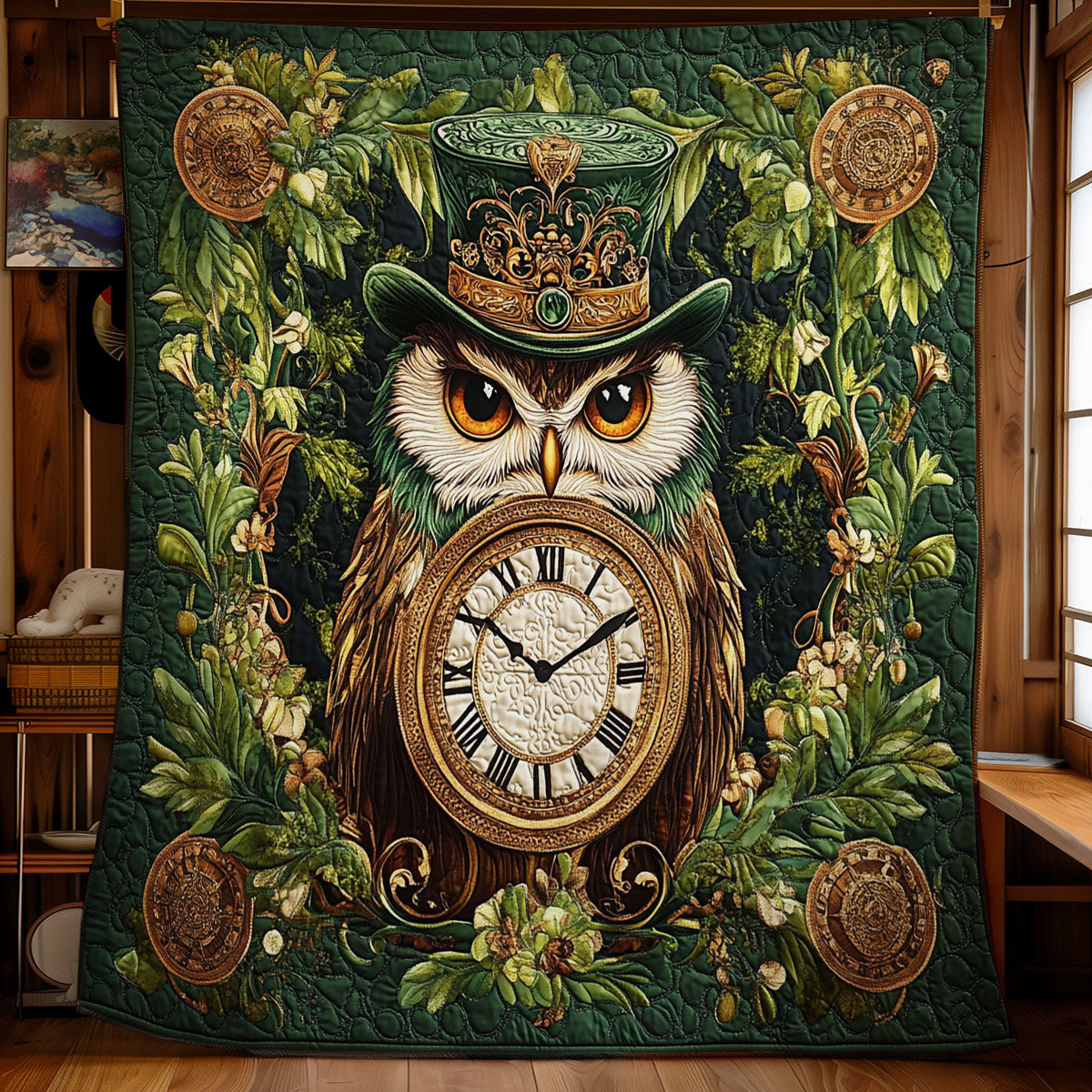 Rynx | Mystic Owl Clock Quilt