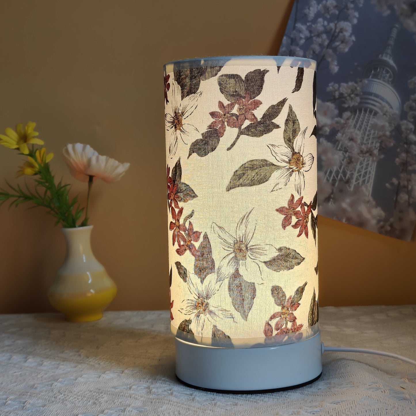 Rynx | HoutLys - Creative Wood Table Lamp with LED