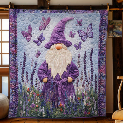 Rynx | Purple Meadow Gnome Blanket