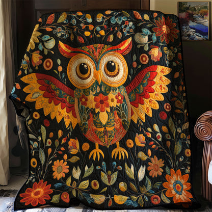 Rynx | Flower Owl Quilt