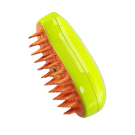 Rynx | Electric Spray Grooming Comb for Cats and Dogs with Soft Silicone Brush