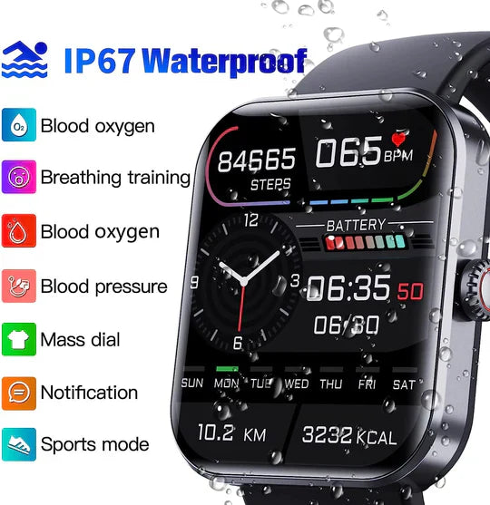 RYNX | Monitoring Smart Watch Smart Watch For Non-Invasive Testing