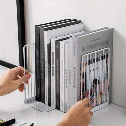 Rynx | IronHold - 2-Pack Universal Metal Book Supports