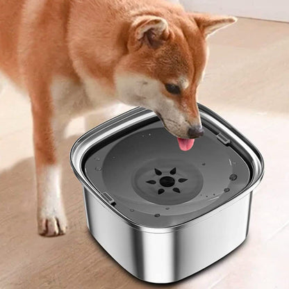 RYNX | Spill-Proof Water Bowl For Large Dogs Black