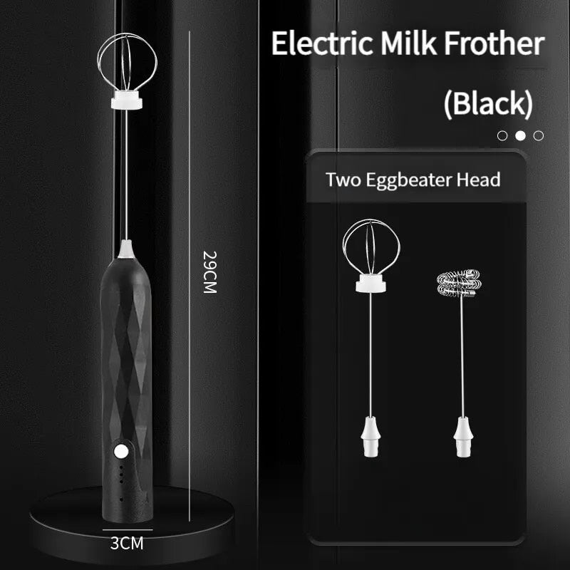 Rynx | 3-speed USB rechargeable hand mixer & milk frother