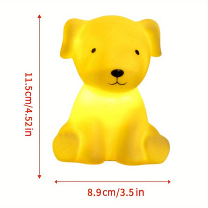 Rynx | PuppyGlow - Cute Cartoon Dog Lamp with Warm Light for Room Decoration