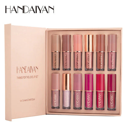 Rynx | 12-color Liquid Lipstick Set