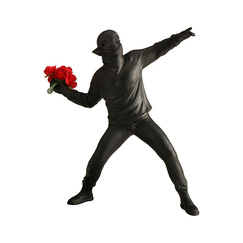 Rynx | Banksy Flower Rioter Ornament