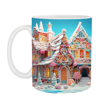Rynx | 3d Christmas Gingerbread Man Ceramic Coffee Mug