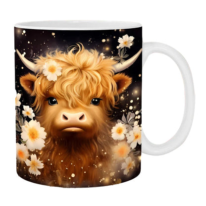 Rynx | Highland Cow Ceramic Mug