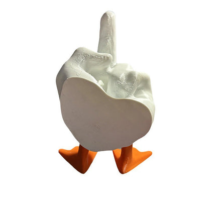 Rynx | Duck ornament in the shape of the middle finger