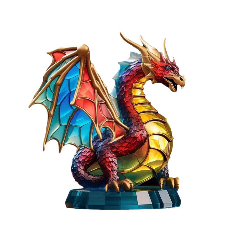 Rynx | Wildlife Art With Base Wildlife Desk Decorations