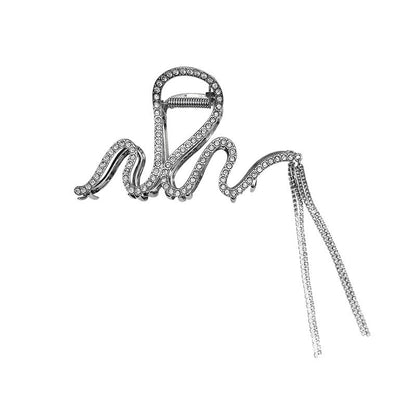 Rynx | Snake Hair Clip with Rhinestones