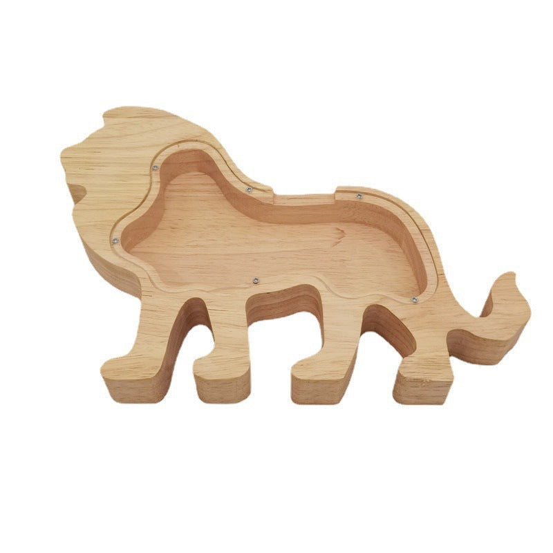 Rynx | Wooden Animal Savings Bank