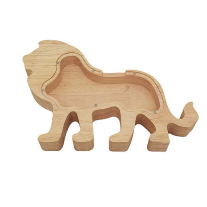 Rynx | Wooden Animal Savings Bank