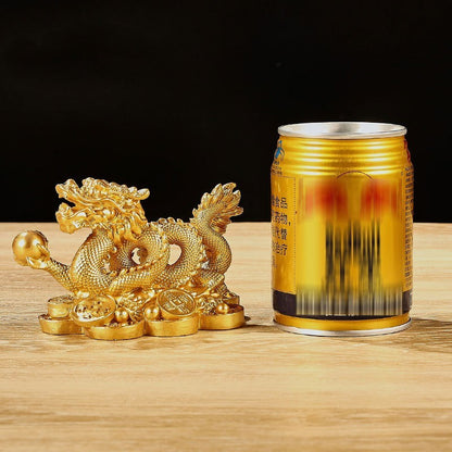 Rynx | Fortune Dragon Resin Decor for Home & Office