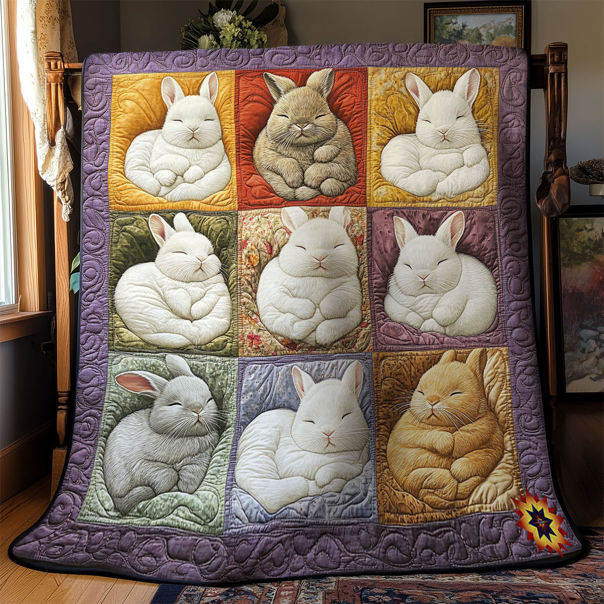 Rynx | Sleeping Rabbit Quilt