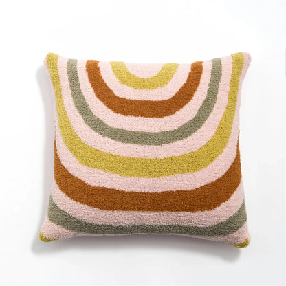 Rynx | Bohemian Microfiber Fuzzy Pillow Case Cozy Home Deco Pillow Cover