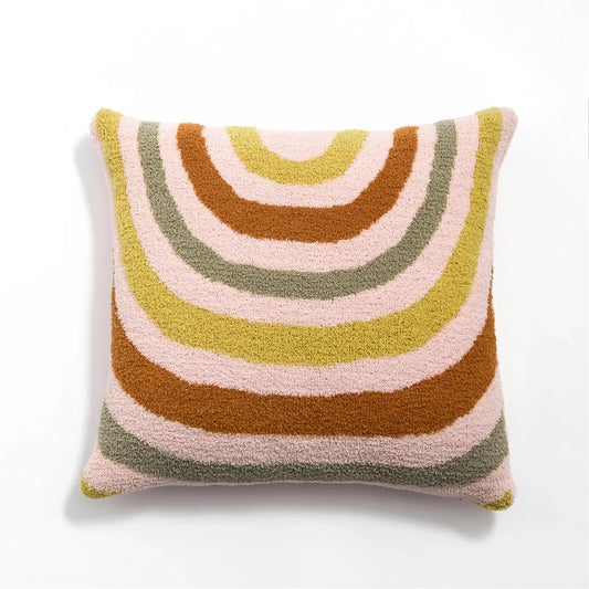 Rynx | Bohemian Microfiber Fuzzy Pillow Case Cozy Home Deco Pillow Cover