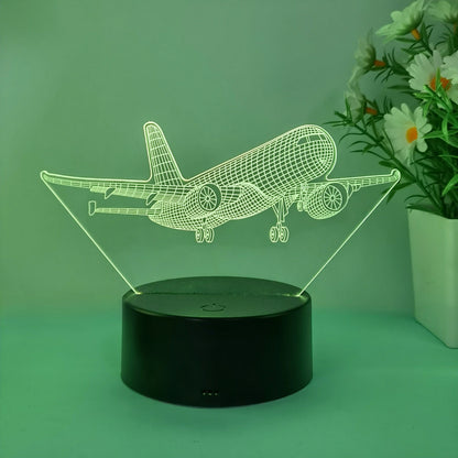 Rynx | SkyGlow - 3D Fly Acrylic Night Light with USB, LED Table Lamp