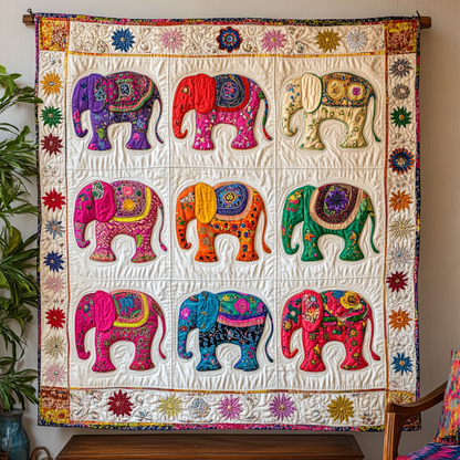 Rynx | Joyful Elephants Blanket